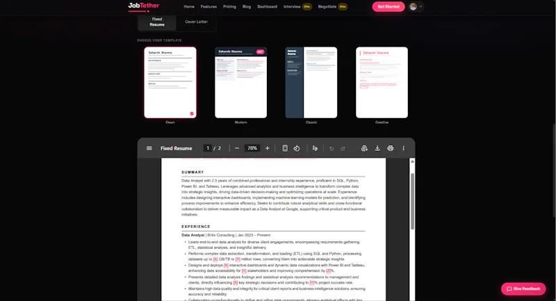 JobTether screenshot 5