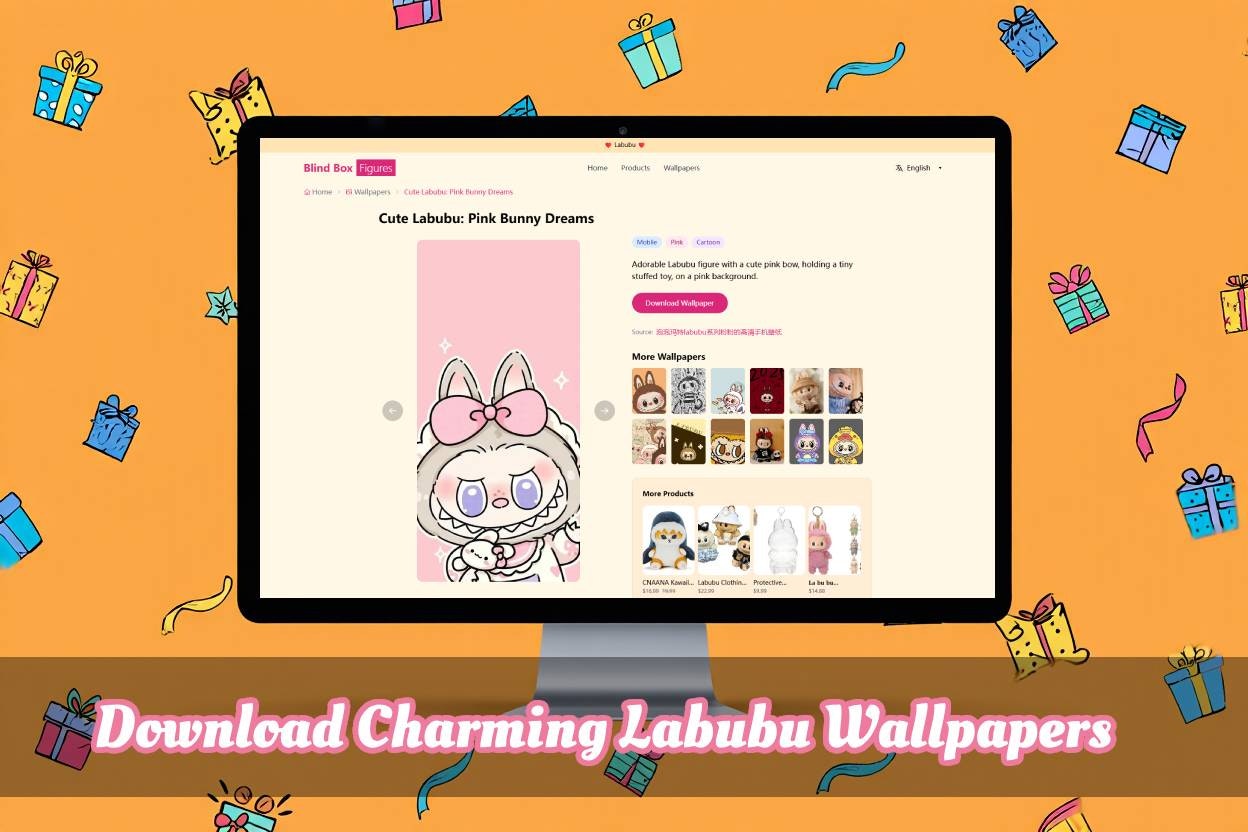 Labubu Popmart World gallery image