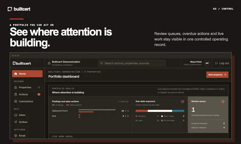 builtcert screenshot 3