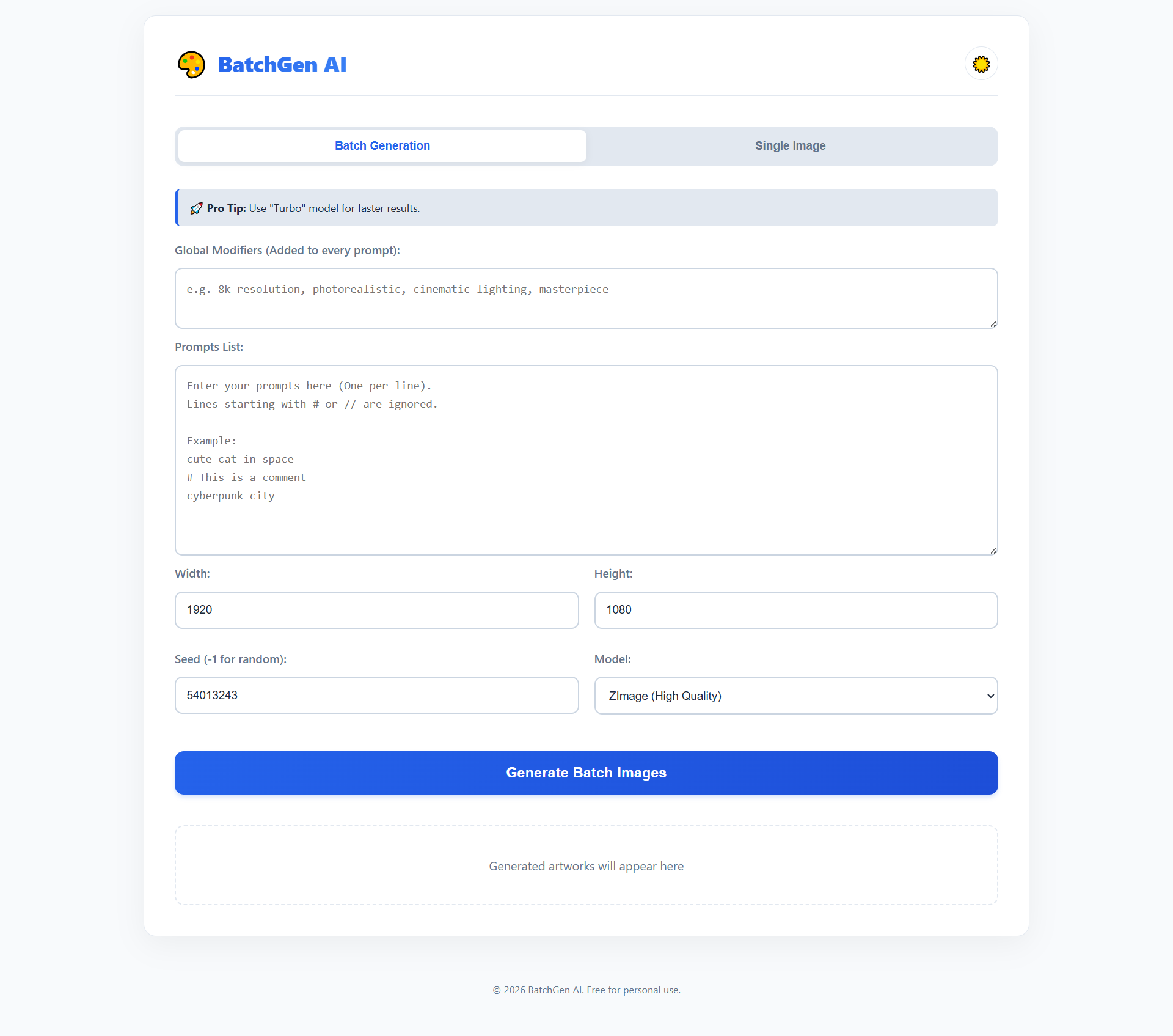 BatchGenAI gallery image