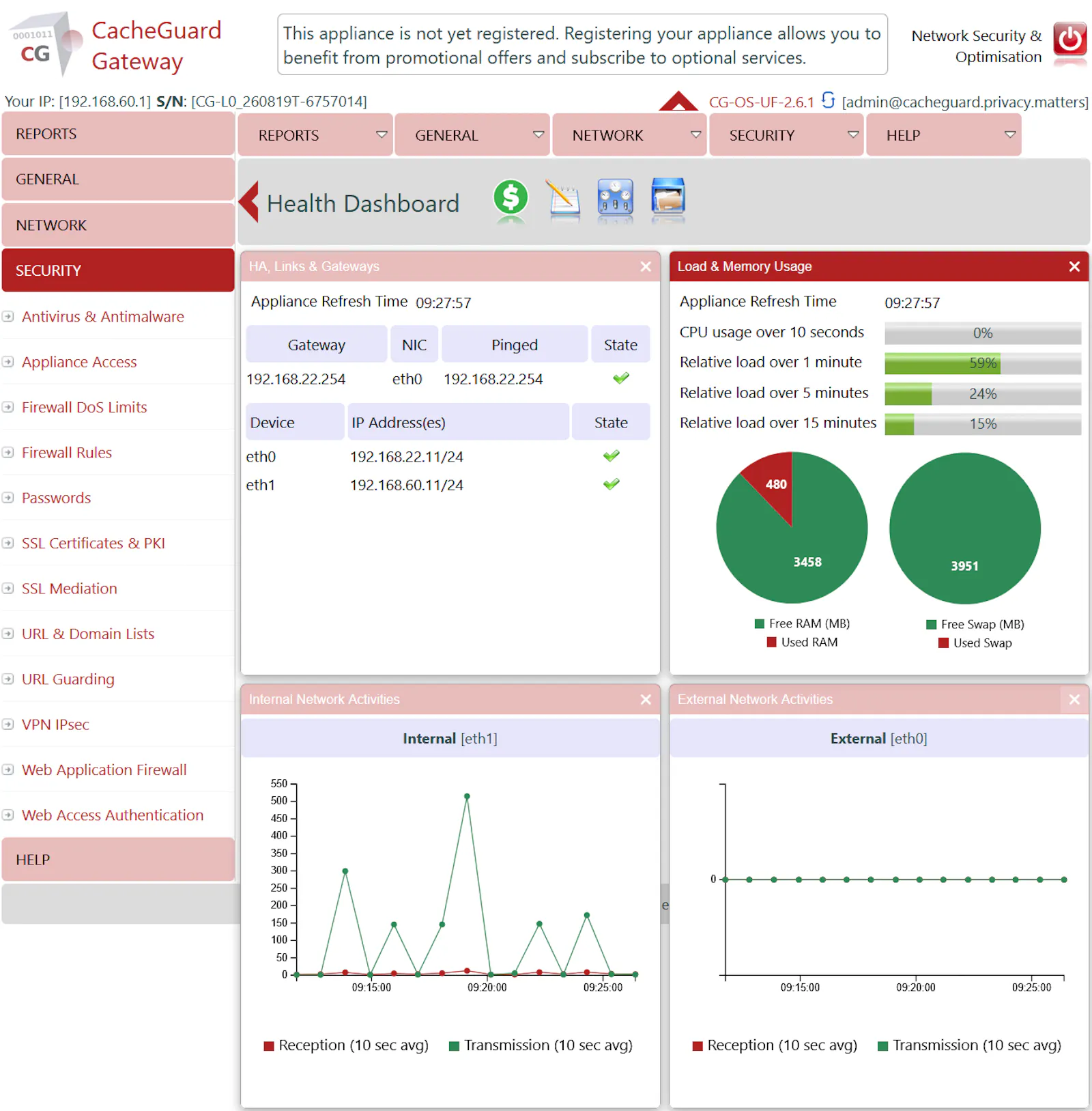 CacheGuard screenshot 2
