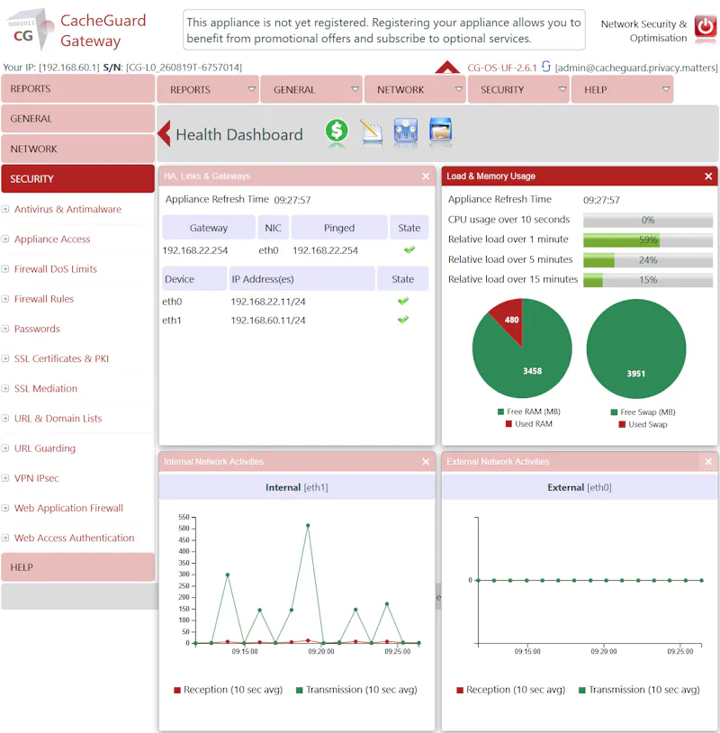 CacheGuard screenshot 2