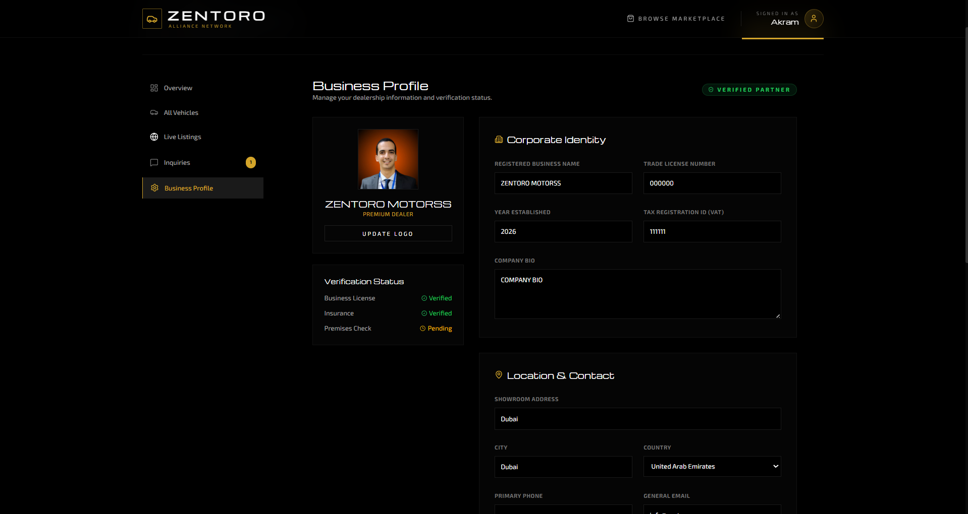 Zentoro Cars | Elite Automotive Market gallery image