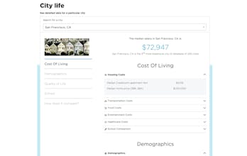 Cost of Living Calculator gallery image