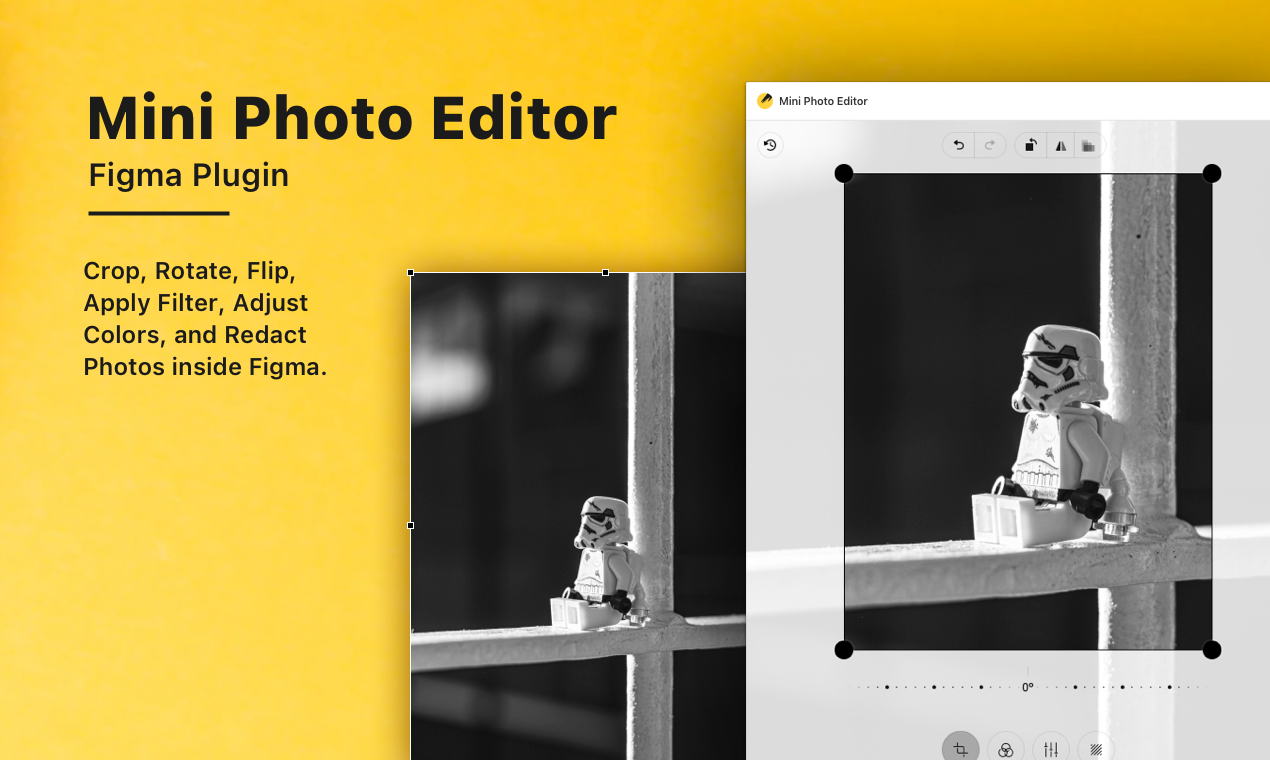 Mini Photo Editor for Figma gallery image