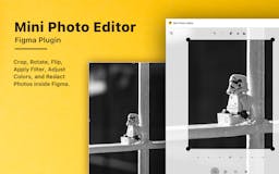 Mini Photo Editor for Figma media 1