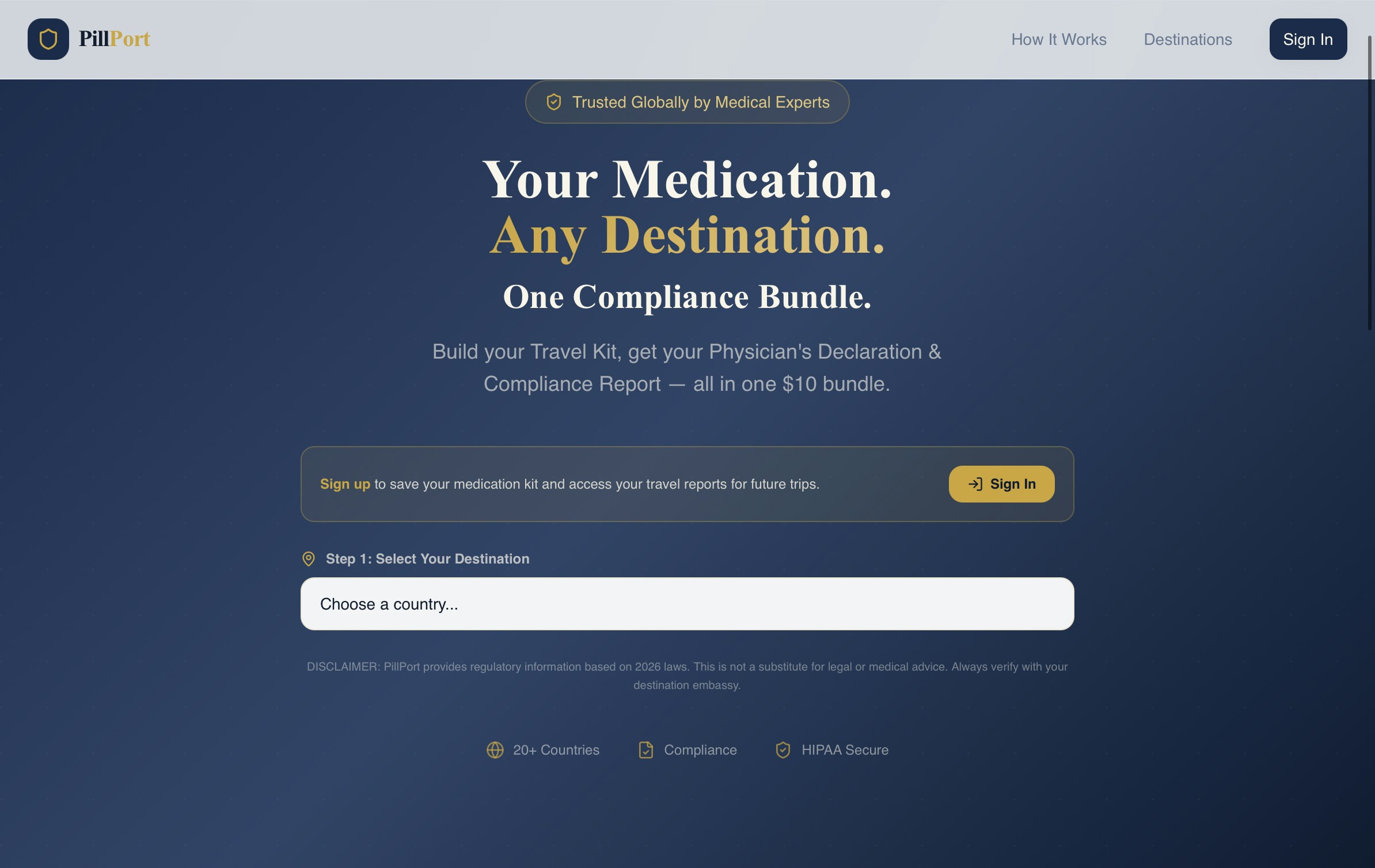 PillPort — Safe Meds, Everywhere
