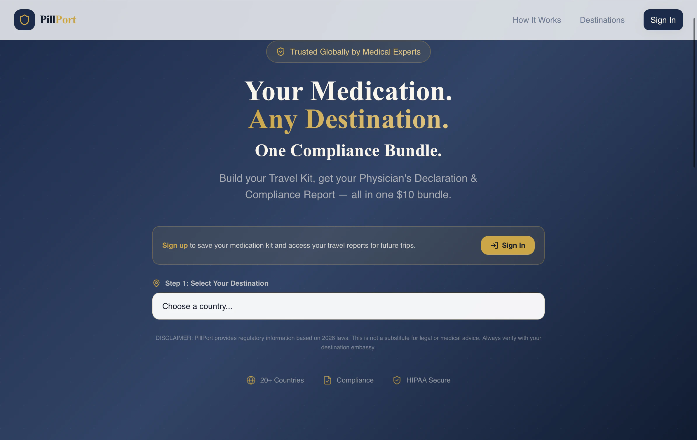 PillPort — Safe Meds, Everywhere