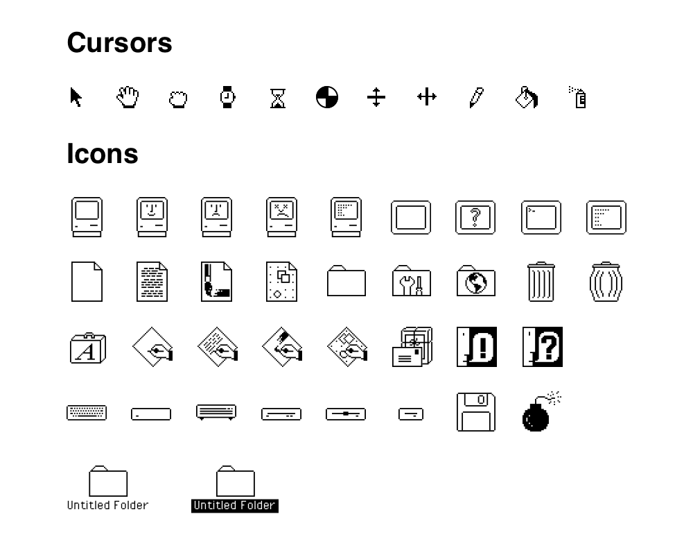 Classic Macintosh UI Kit gallery image