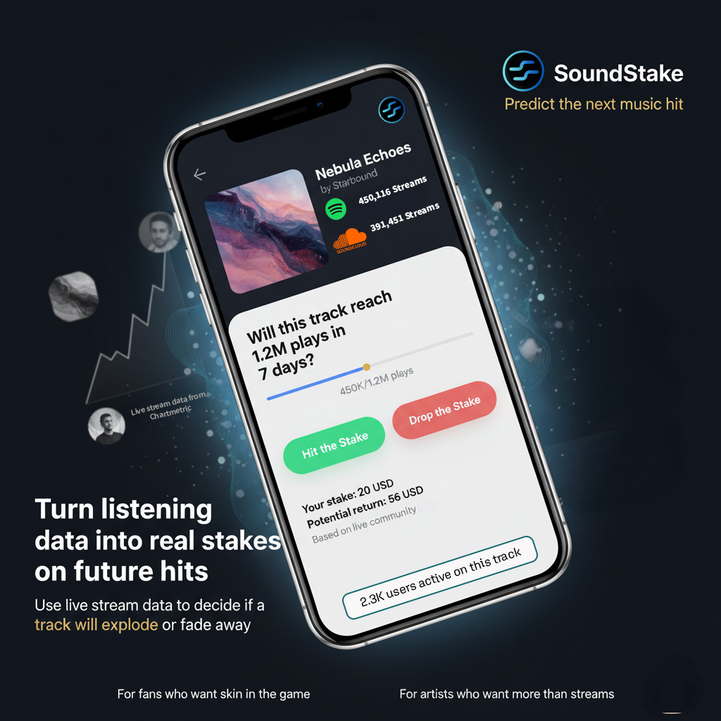 SoundStake | Music Prediction Market gallery image