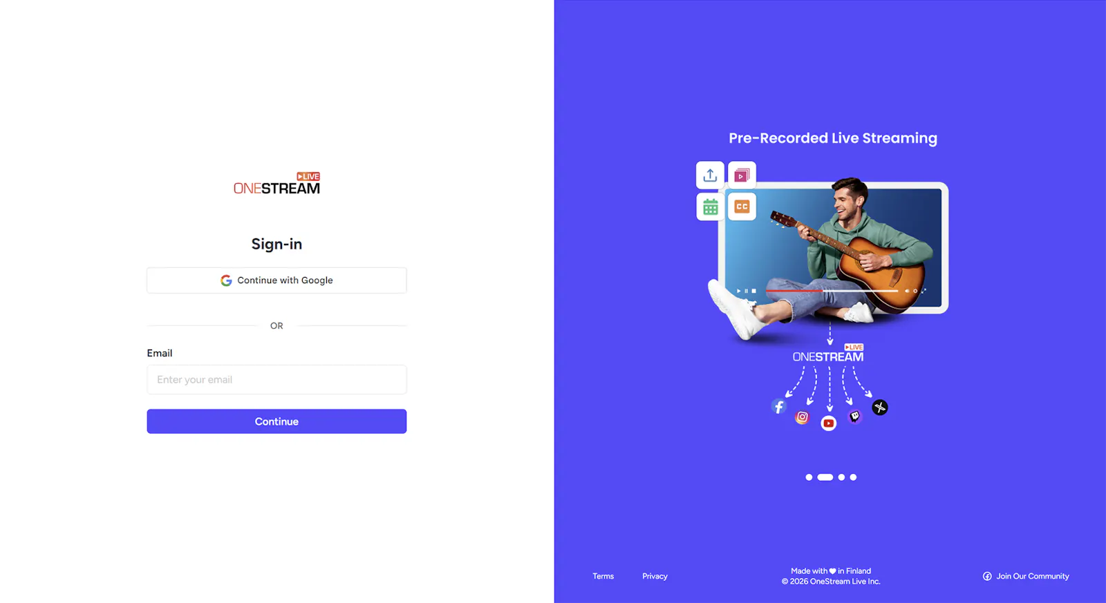 OneStream Live 2.0 screenshot 3