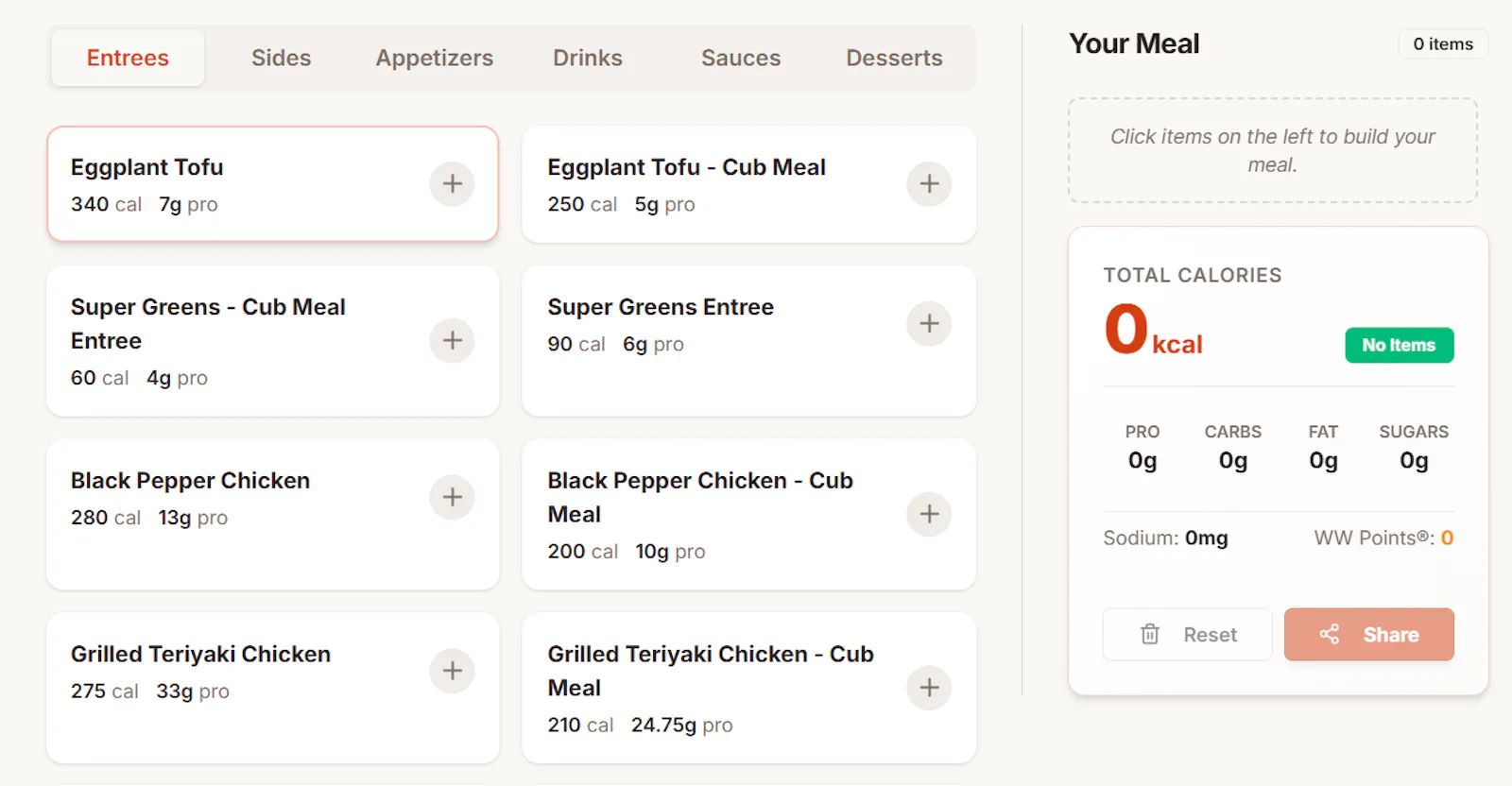 Panda Nutrition screenshot 1
