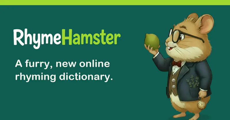 RhymeHamster screenshot 1