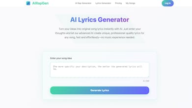 AIRapGen - AI Rap Generator gallery image