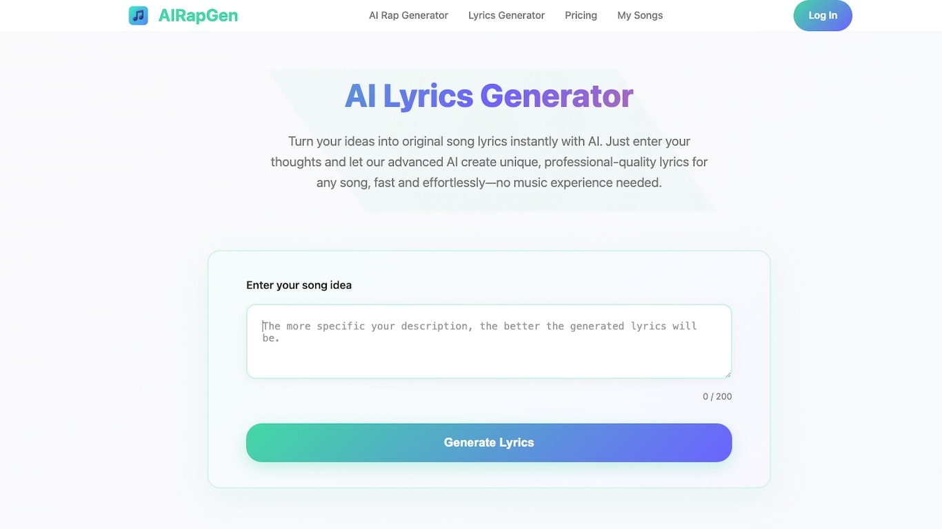 AirApgen - Generatore di rap AI - Beat Maker AI, Melody Syntesis AI, Music Maker gratuito AI media 2
