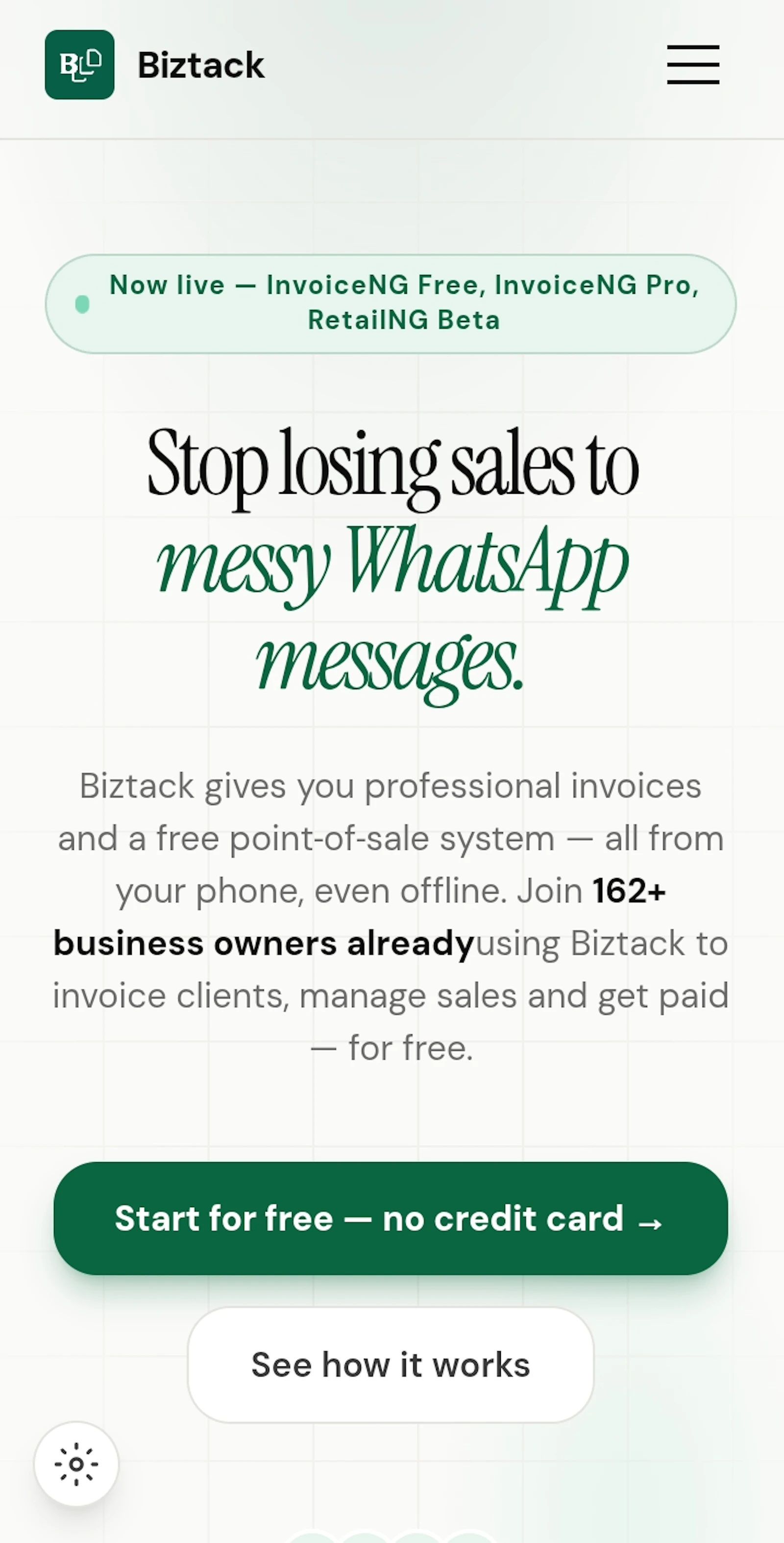 Biztack screenshot 4