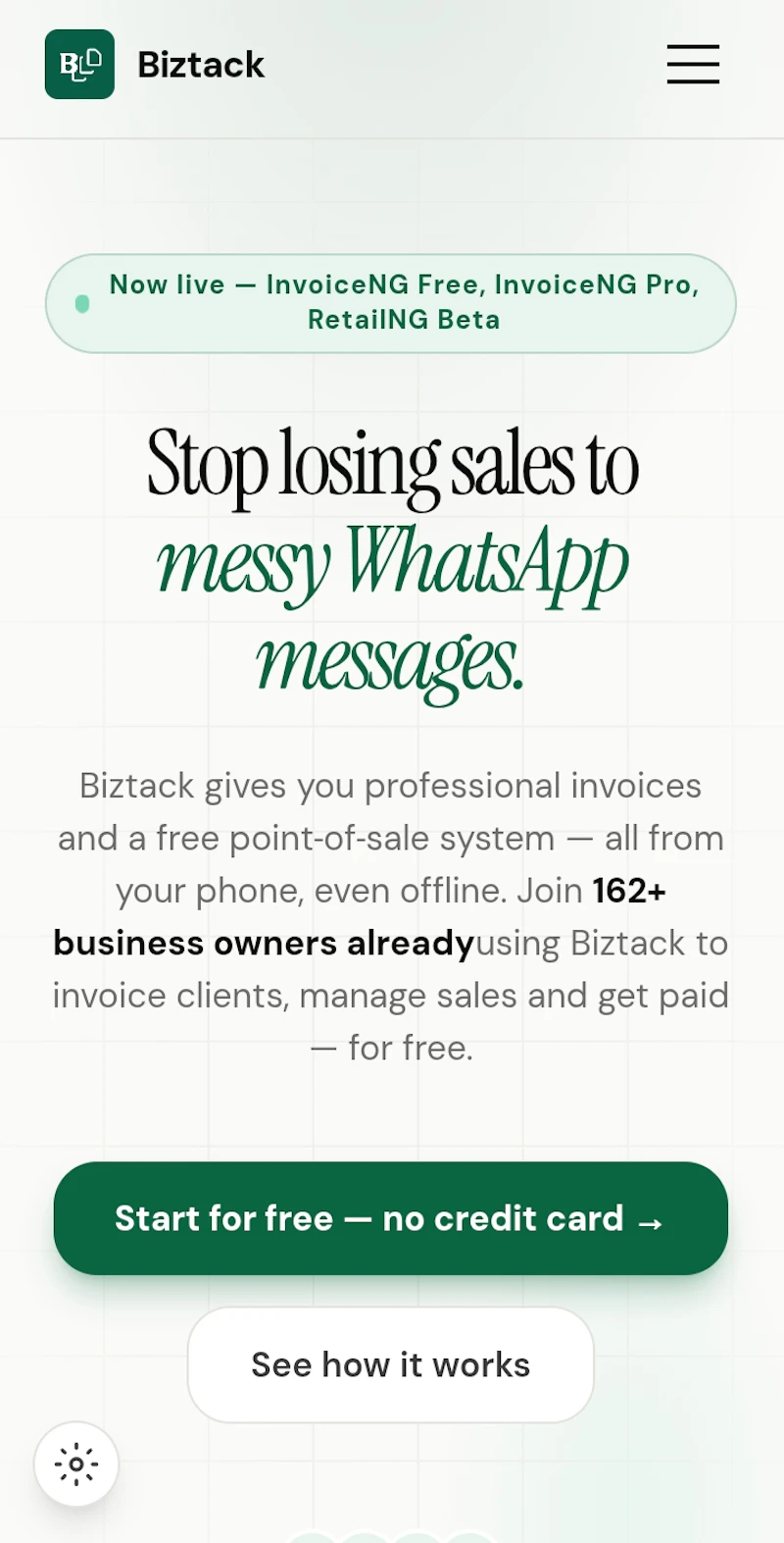 Biztack screenshot 4