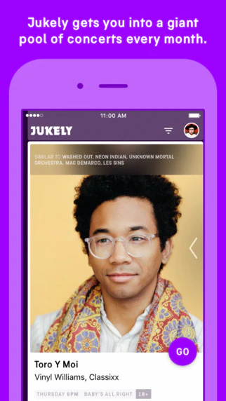 Jukely 2.0 Image