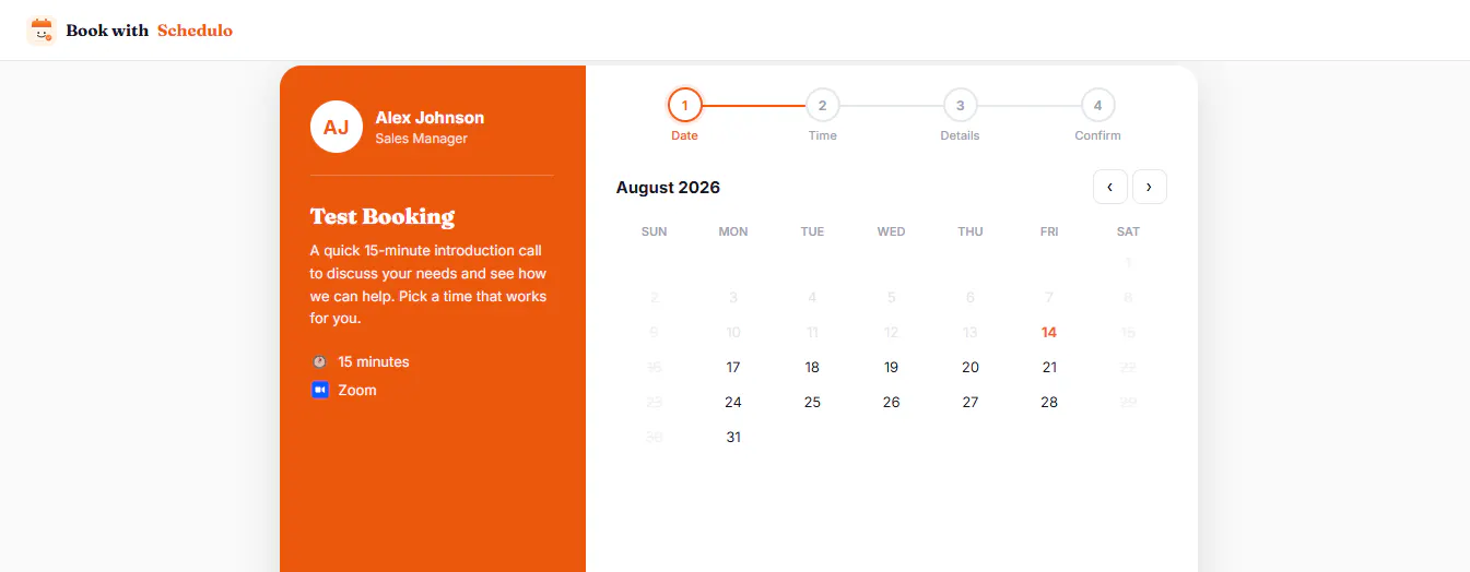 Book with Schedulo gallery image