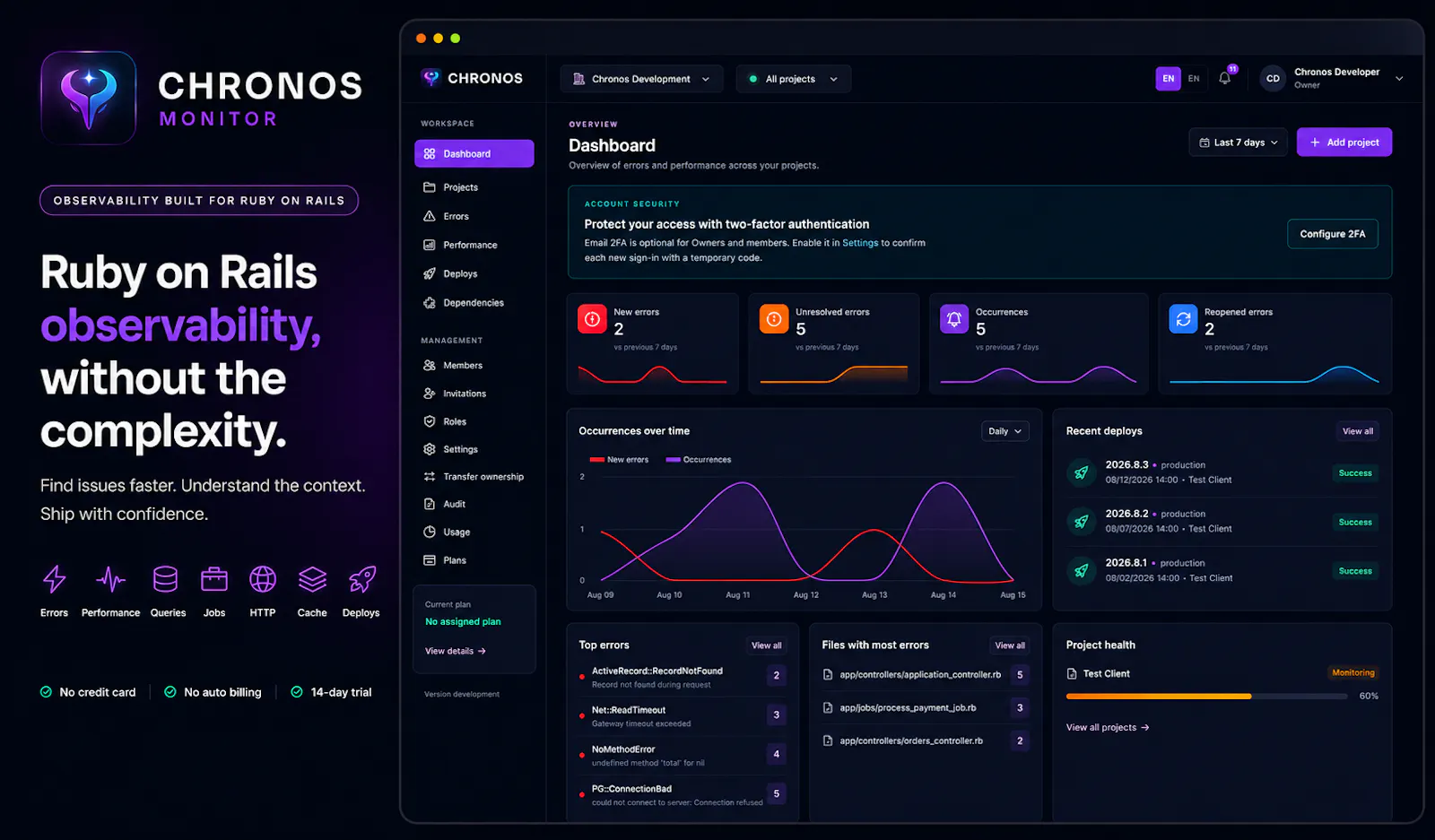 Chronos Monitor screenshot 2