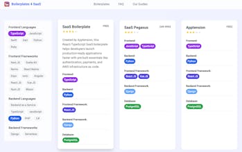 Boilerplates 4 SaaS gallery image