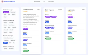Boilerplates 4 SaaS gallery image