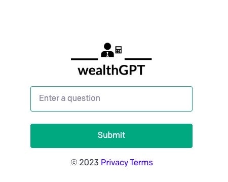 Mídia 1 de Wealthgpt - Desbloqueie respostas rápidas e personalizadas para suas perguntas fiscais