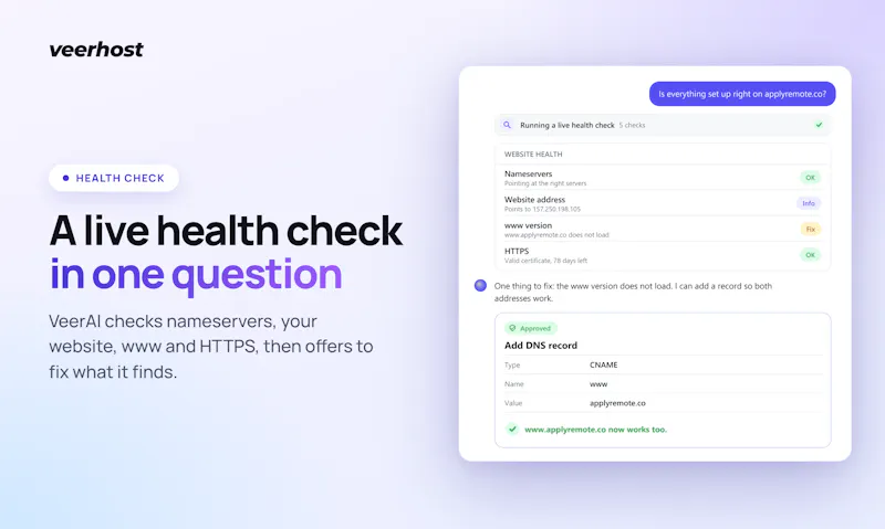VeerHost screenshot 3