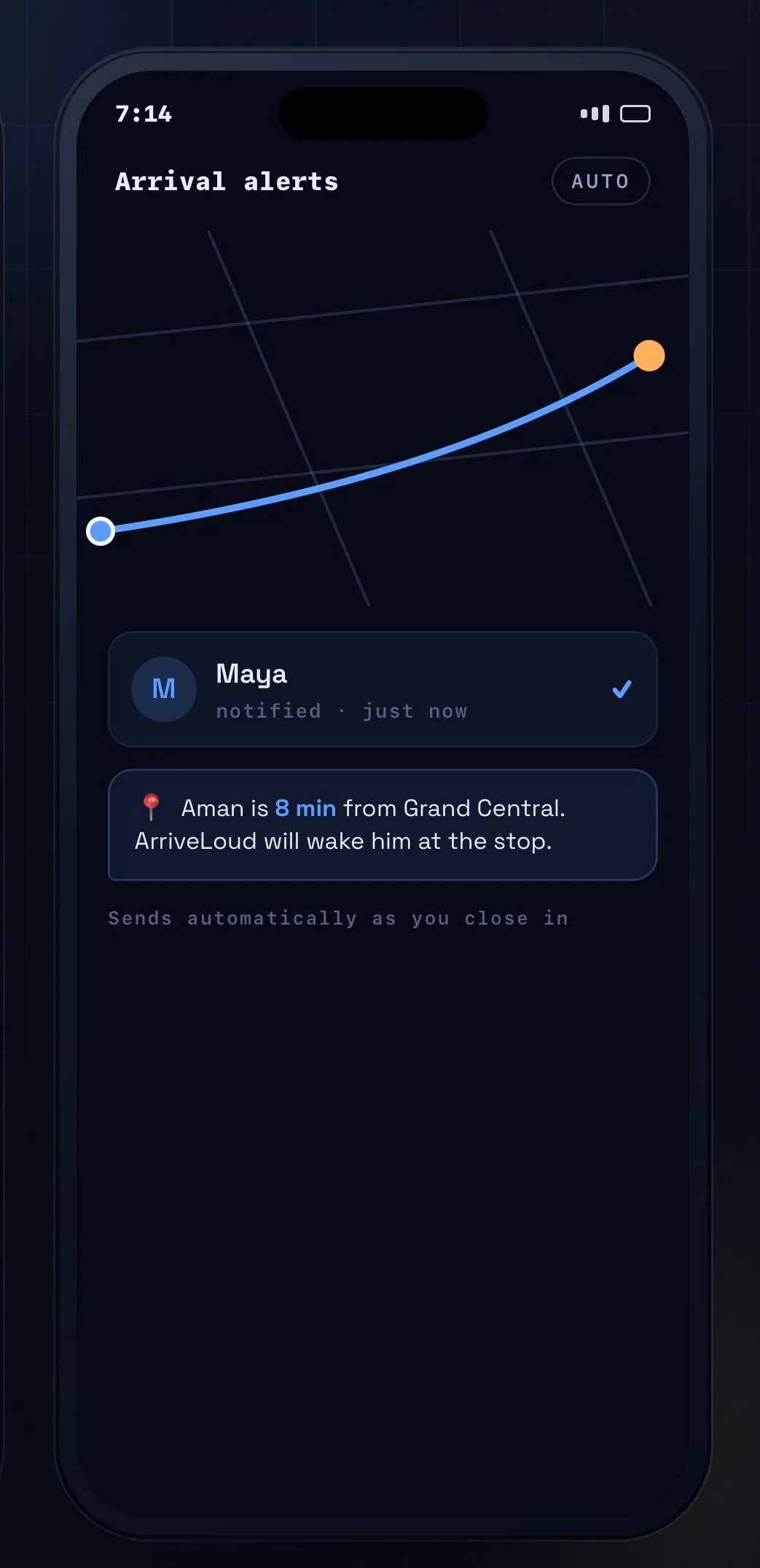 ArriveLoud — Never miss your stop again gallery image