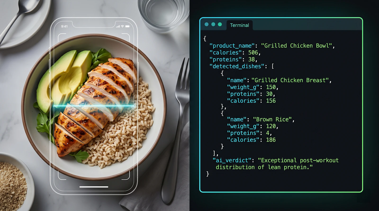 Fastest Food Recognition & Nutrition API screenshot 2