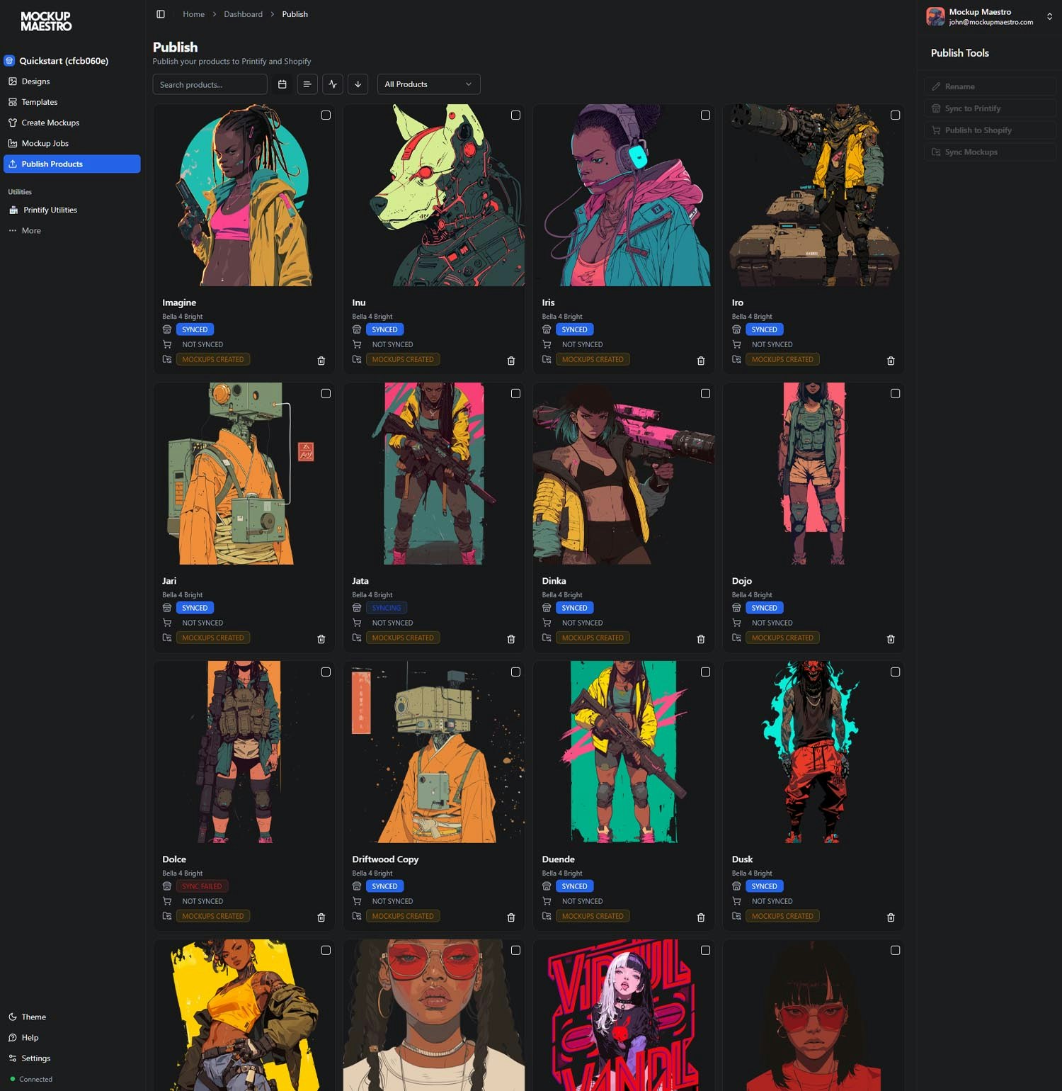 Mockup Maestro - Create and manage mockups for your Print on Demand shop. media 5