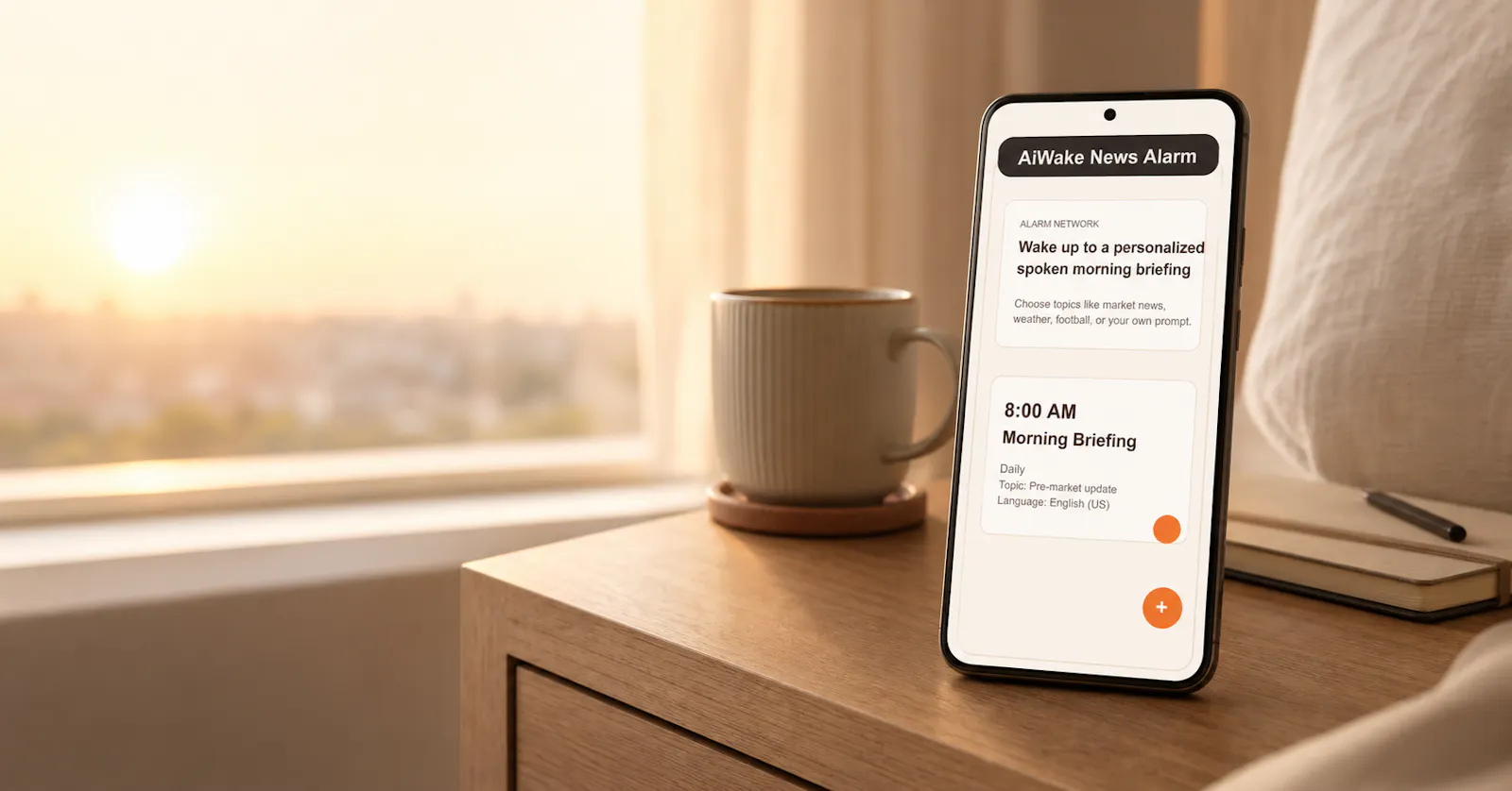 AiWake News Alarm screenshot 1
