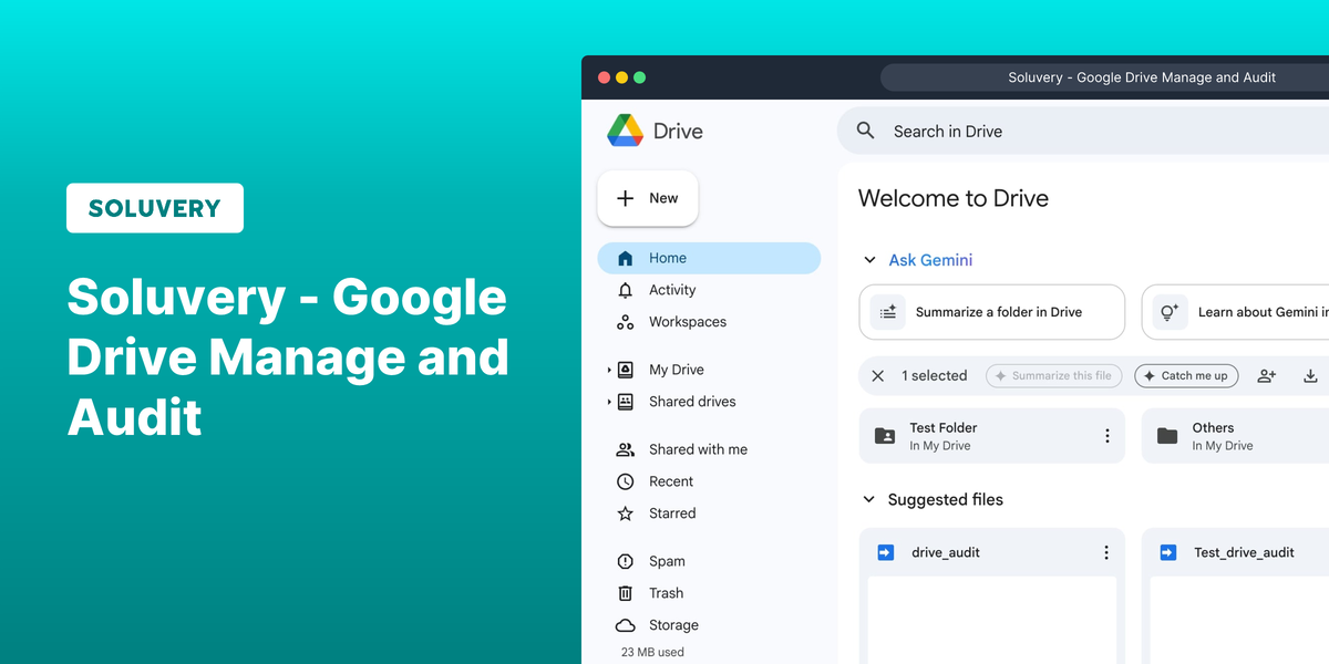 Soluvery - Audit en beheer Google Drive media 2
