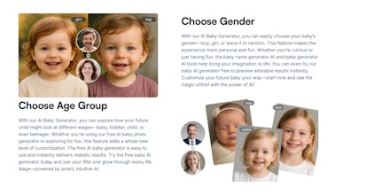 AI Baby Generator gallery image