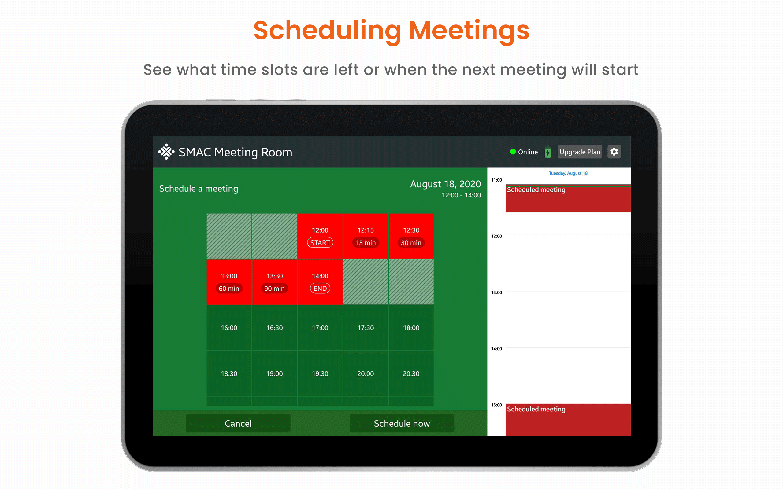 SMAC Meeting Room Booking App gallery image