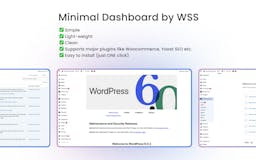 Minimal Dashboard for Wordpress media 1