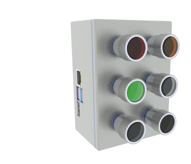 Miniature multispectral camera