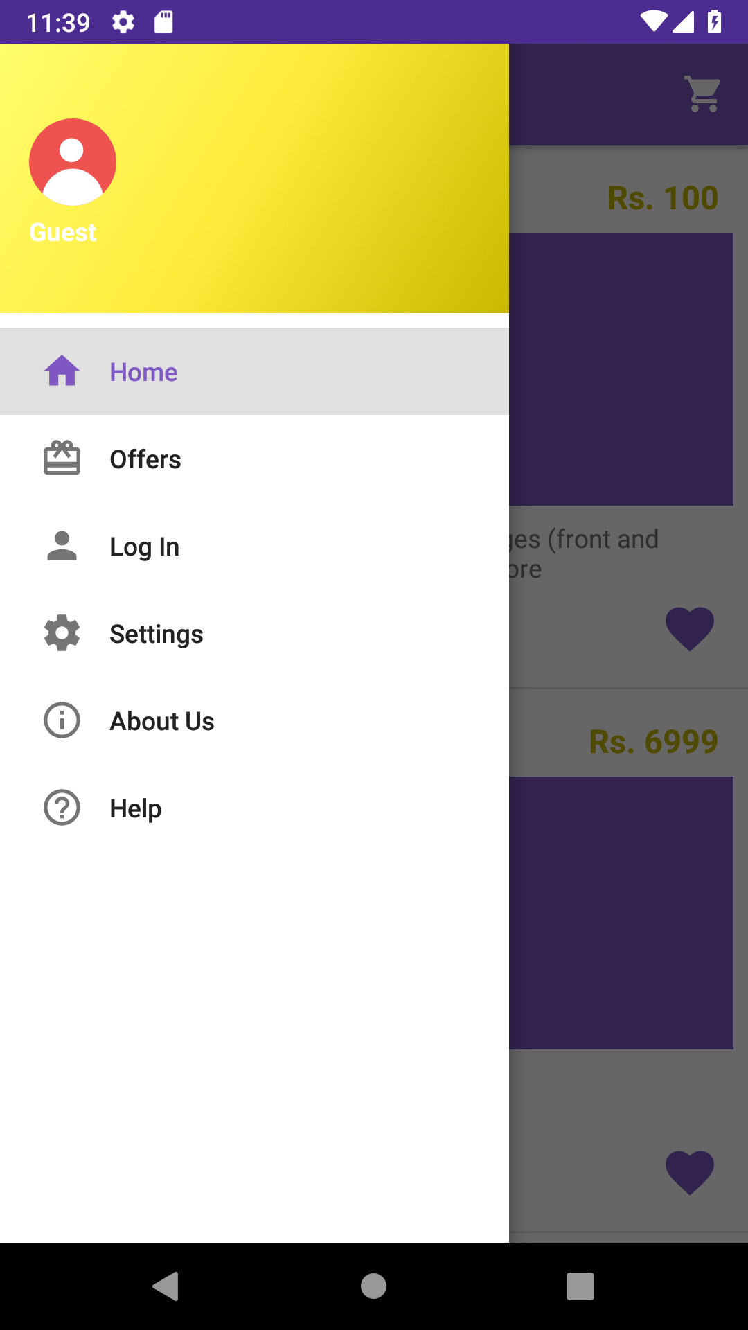 Shopping App gallery image