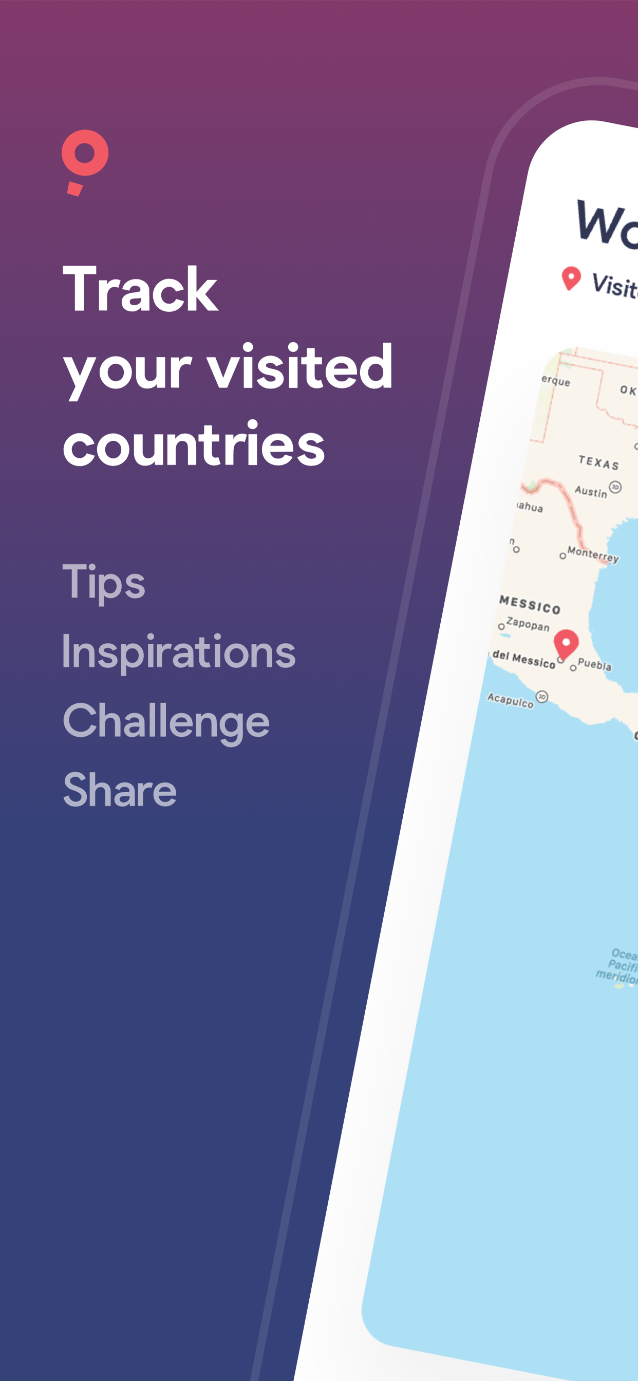 Balloon: Tracking your Visited Countries gallery image