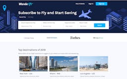 Wanderift - Airline Travel Subscription media 1