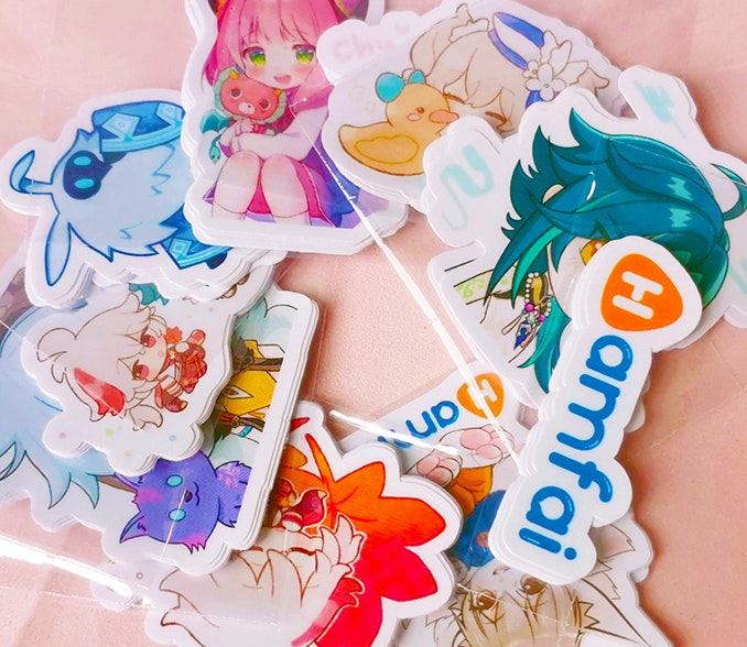 Pegatinas de vinilo personalizadas