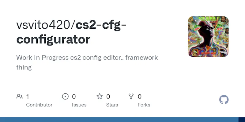 CS2 CFG Configurator screenshot 1