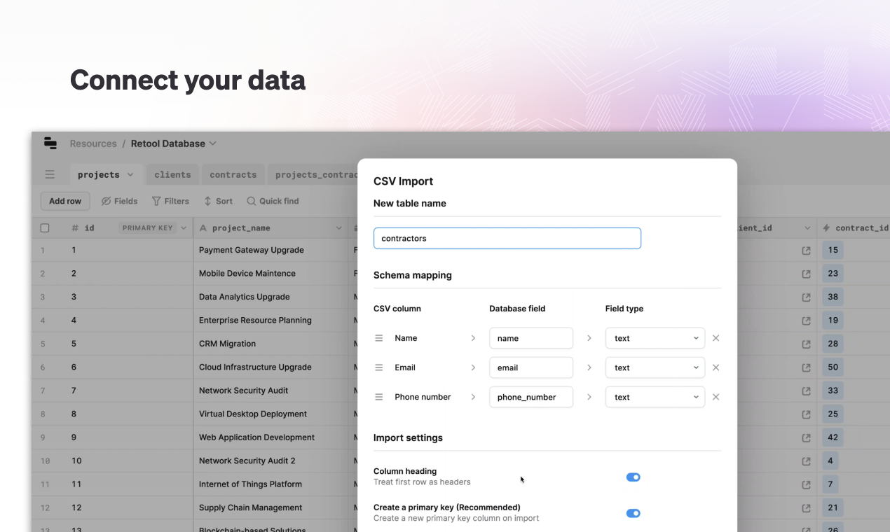 Media Pangkalan data retool - Mengurus PostgreSQL DB Spreadsheet seperti Editor Data 2