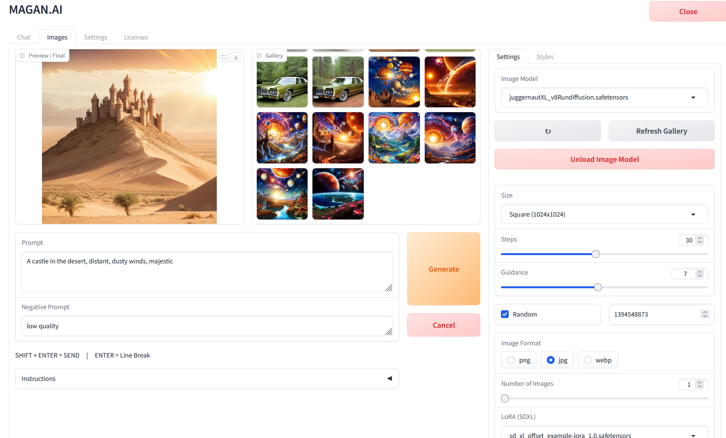 Magan AI - Screenshot 2 showing product features and functionality