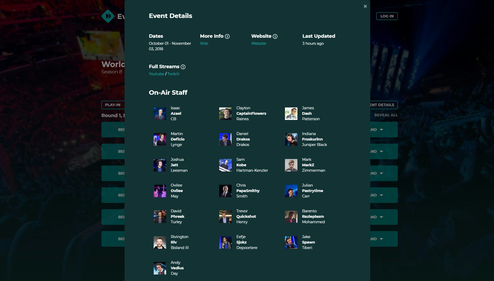 Eventvods - esports on demand gallery image