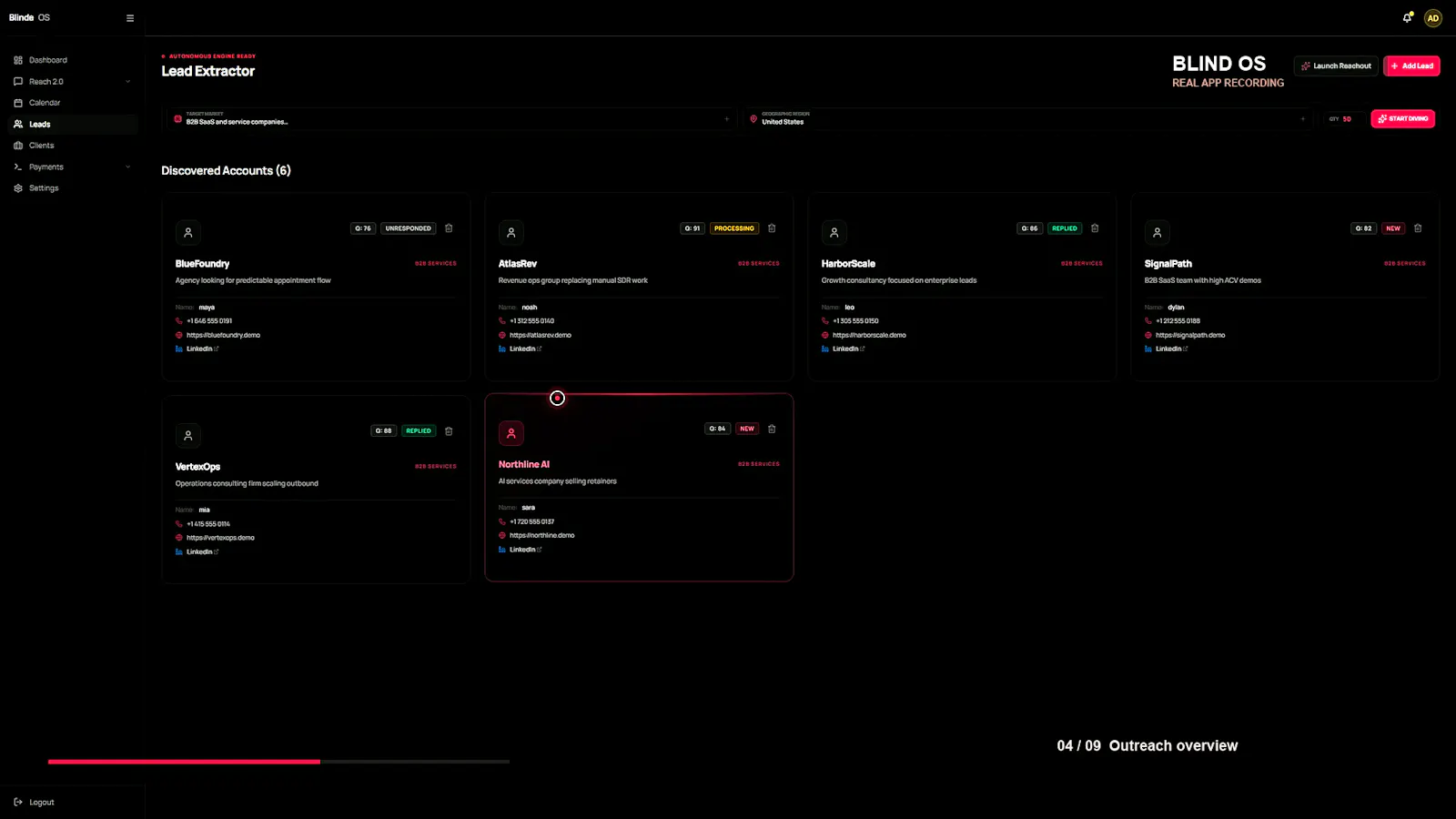 Blind OS screenshot 4