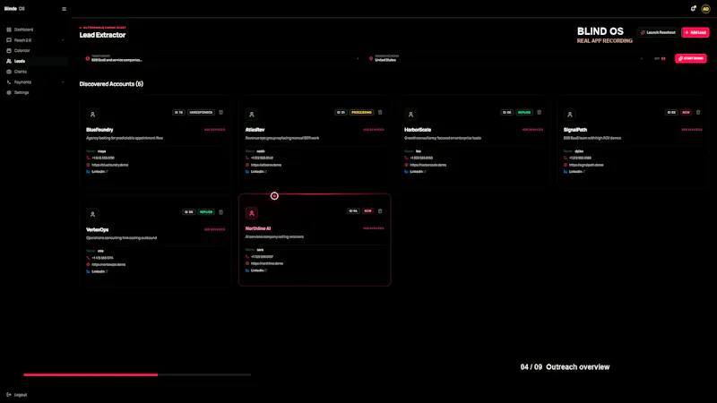 Blind OS screenshot 4