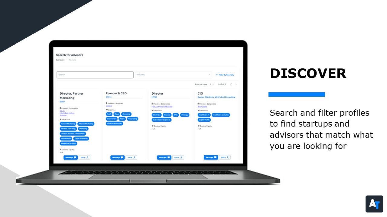 وسائط AdviseThem - جمع أموال بدء التشغيل الخاصة بك بشكل أسرع مع شروط أفضل 3