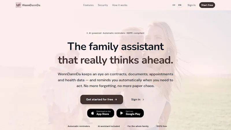 WennDannDa screenshot 1