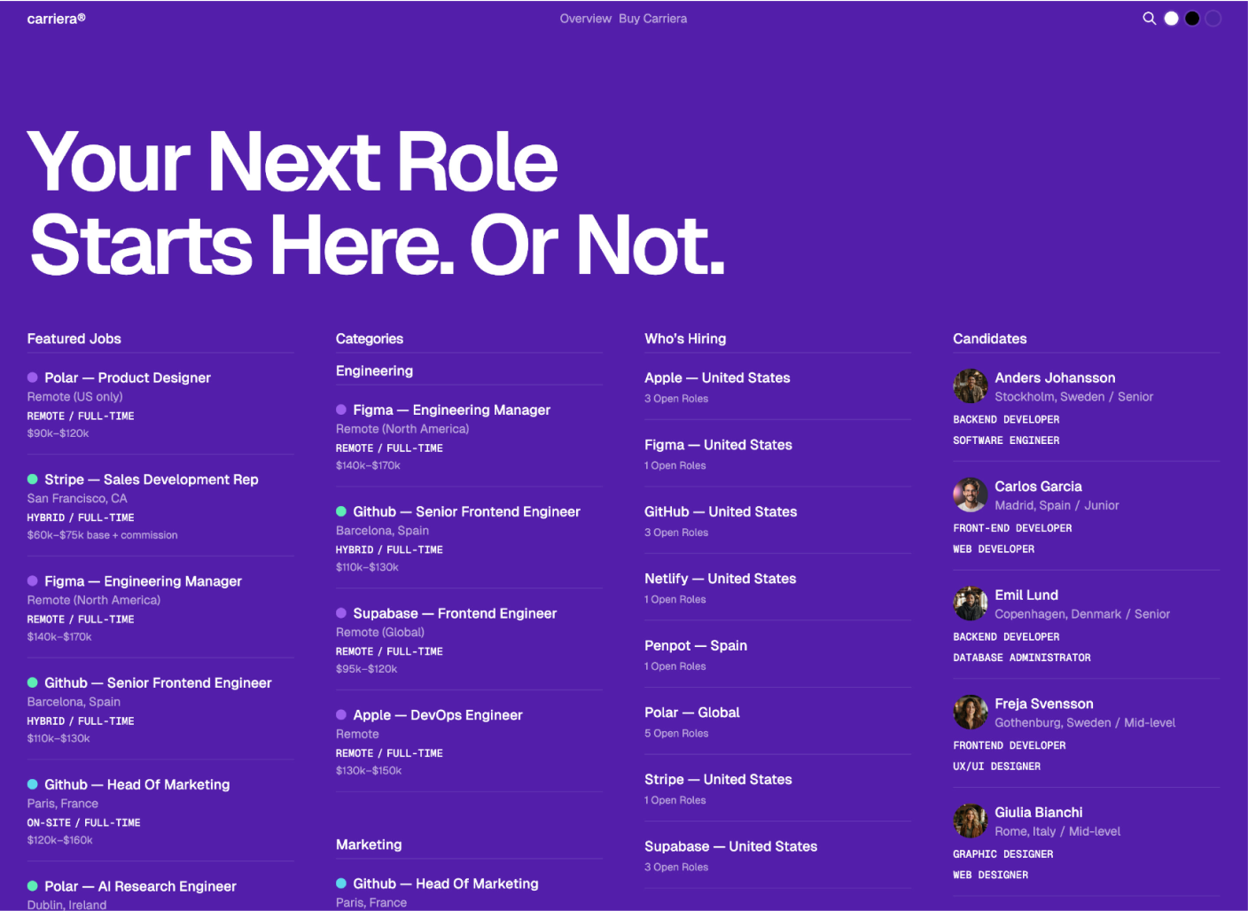 Carriera gallery image